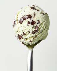 Mint chocolate chip ice cream scoop (1)