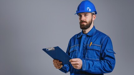 Engineer Holding Inspection Report