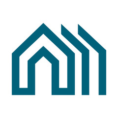 Real estate building property icon, Home Repair Logo Design.