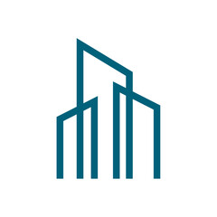 Real estate building property icon, Home Repair Logo Design.