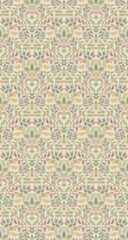 Captivating Handmade Floral Curly Pattern Artistry