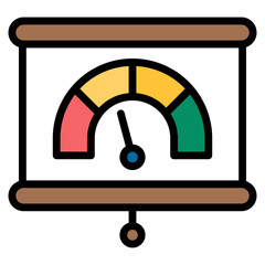 Metrics Dashboard Icon