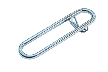 Unraveling the Mystery A Captivating Metal Puzzle Ring Challenging Intellect and Perseverance on transparent background