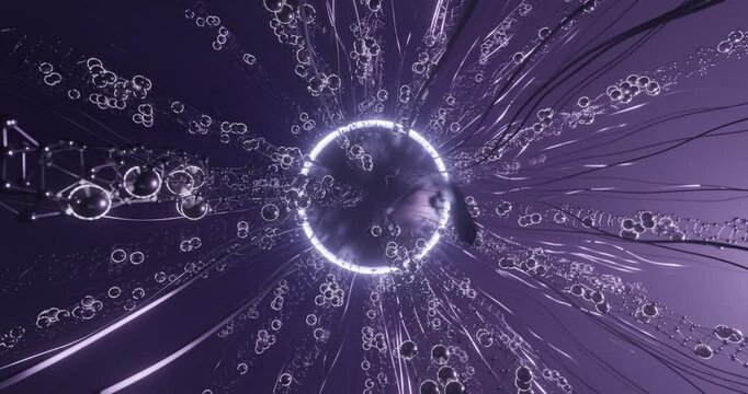 The Geometry Nodes background in Blender is a dynamic 3D backdrop created through procedural generation, captivating with its depth, motion, and visual magic.