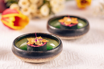 Small, gourmet appetizers