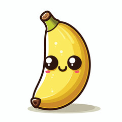 Vector Cartoon Banana