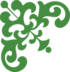 Beautiful flower art and mandala vector design