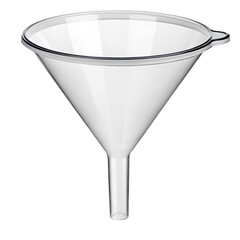 empty martini glass isolated
