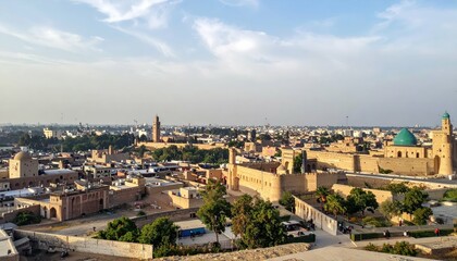 Vibrant Cityscape Showcasing Cultural Diversity in Urban Environment
