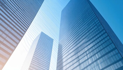 Patterns of Light and Shadow in Urban Cityscape Architecture