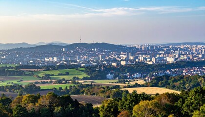 Urban to Rural Transition in Cityscape View: Nature and Development