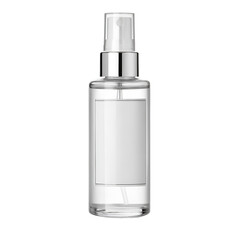 perfume bottle isolated on white