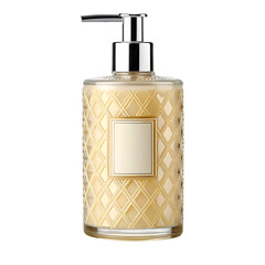 perfume bottle isolated on white