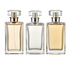 perfume bottle isolated on white