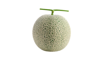 melon isolated on transparent background