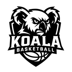 Koala Sport Logo Animal Icon Symbol