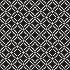 Vector seamless pattern. Simple abstract swatch. Square monochrome background. Contemporary digital simple print. Can be used as swatch for illustrator.