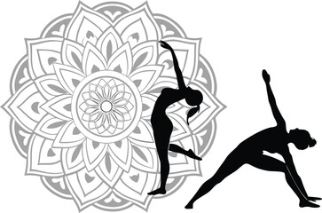 silhouette of  woman