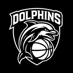 Dolphin Sport Logo Animal Icon Symbol