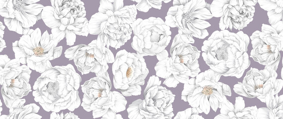 Enchanting Hand Painted Curly and Flower Pattern Creations