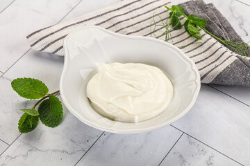 Traditional soft dietary Greek yoghurt