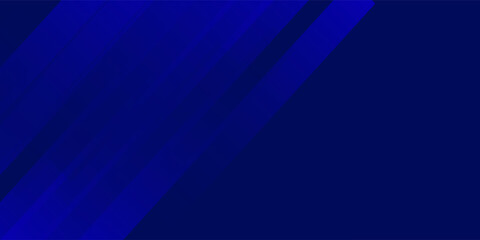 Fototapeta premium Blue abstract background. Geometric lines pattern. Modern shiny blue gradient lines. Futuristic technology graphic design. Suit for business, cover, header, wallpaper