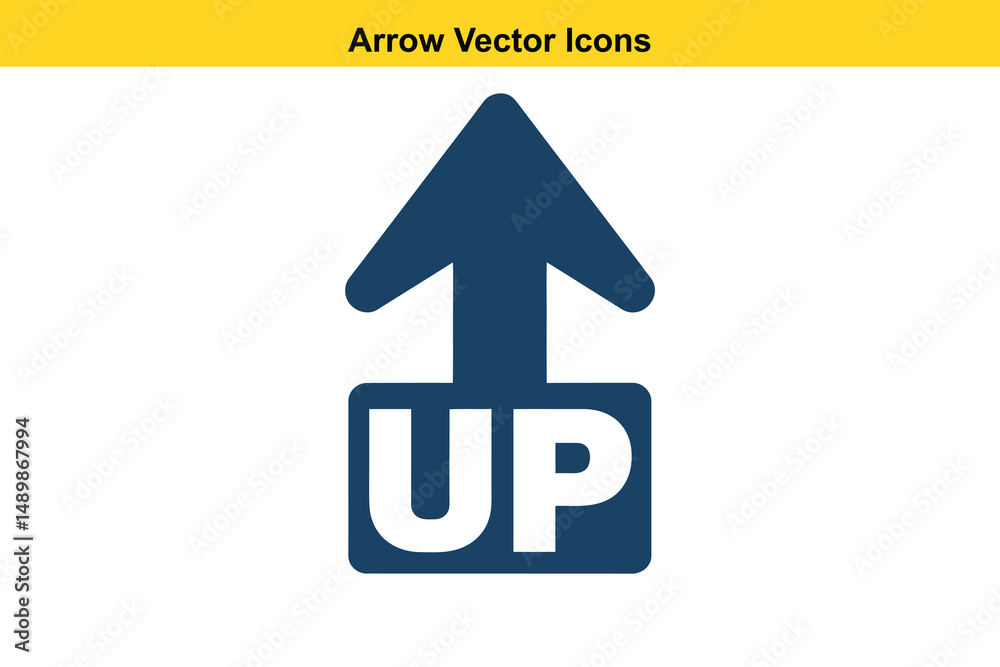 Poster vector arrow icons collection – directional, curved, and decorative arrow symbols. vector navigation