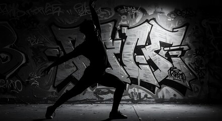 Shadow Dancer's Graffiti Ballet