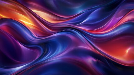 Obraz premium Abstract flowing colors design