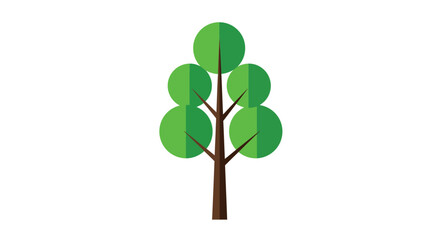 Diverse Illustrated Trees Collection for Design & Education