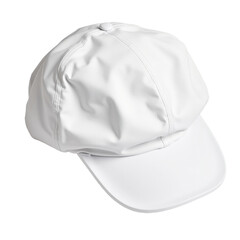 Clean and crisp white baseball cap with a classic look, excellent for sports, casual wear, or branded merchandise. perfect addition to any wardrobe.