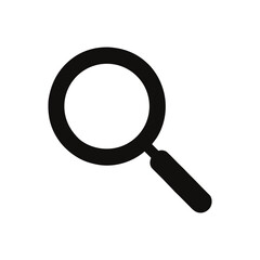 Unique minimal creative search icon, search icon set vector design