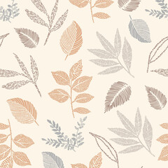 Captivating Handmade Curly and Floral Motif Illustration Works