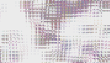 Glitch noise static television VFX. Visual video effects stripes background, CRT tv screen no signal glitch effect