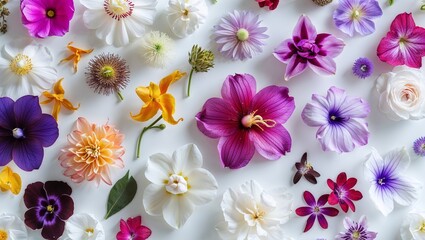 Flower Blossom In Vibrant Floral Arrangement