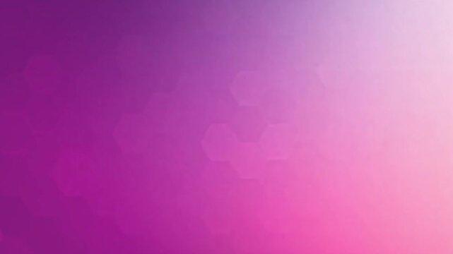deep purple to soft pink hexagonal gradient, captivating and modern background, suitable for tech themed presentations, communicates creativity and professionalism