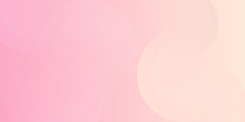 Minimalist banner background, pastel colorful, pink and yellow gradations.