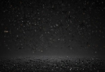 Fototapeta premium Dark, inky black canvas dotted with myriad sparkling stars , light years, constellations