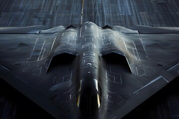 Stealth Bomber: Design, Technology, and Military Aviation's Future. Exploring Advanced Aerial Warfare Capabilities with Cutting-Edge Stealth Aircraft and Futuristic Defense Systems.