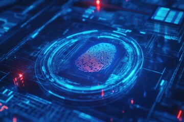 Digital Fingerprint Scan