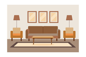 living room interior with fireplace