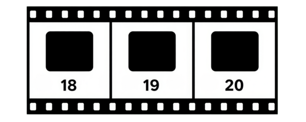 Black Square Frames, Isolated Transparent Background, Minimalist Design Element