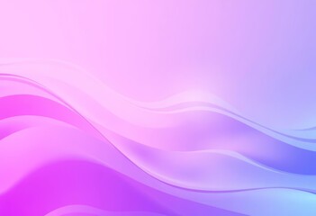 Serene gradient backdrop with flowing pink and purple waves, waves, art