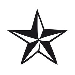 Obraz premium Star icon vector, Adobe Illustrator Artwork