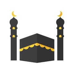 Fototapeta premium Islamic Kaaba Illustration