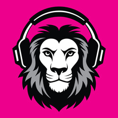 Fototapeta premium head of a lion head