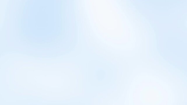 Pastel light blue white gradient on white background. Seamless loop