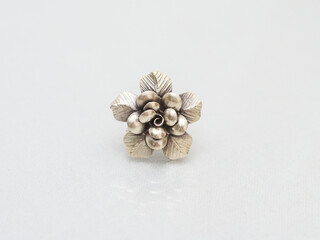 Hmong handmade silver jewelry made by tribal expert silver smith in the northern Thailannd