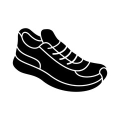 Sport Shoes Icon Glyph
