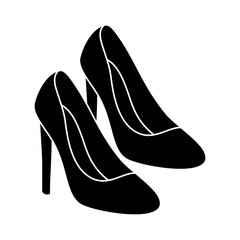 High Heels Icon Glyph